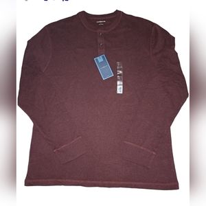New. Croft&Barrow New three button long sleeves